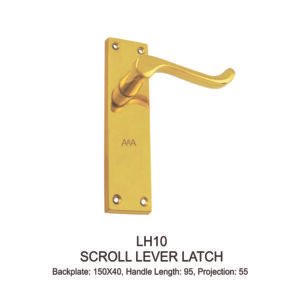 Victorian Straight Lever Latch